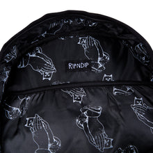 Load image into Gallery viewer, Lord Nermal Velcro Hands Backpack (Black)