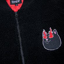 Load image into Gallery viewer, Ignite Sherpa Jacket (Black)