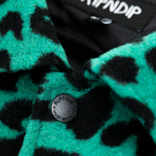 Load image into Gallery viewer, Ripntail Cheetah Coaches Jacket (Teal / Black)