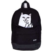 Load image into Gallery viewer, Lord Nermal Velcro Hands Backpack (Black)
