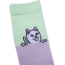 Load image into Gallery viewer, Peek A Nermal Socks (Color Block)
