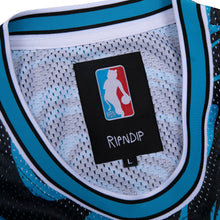 Load image into Gallery viewer, Psychedelic Basketball Jersey (Black / Blue)
