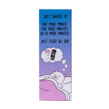 Load image into Gallery viewer, Fucking Late Alarm Clock (White)
