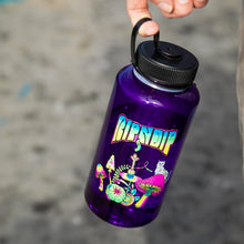 Load image into Gallery viewer, Psychedelic Water Bottle (Purple)
